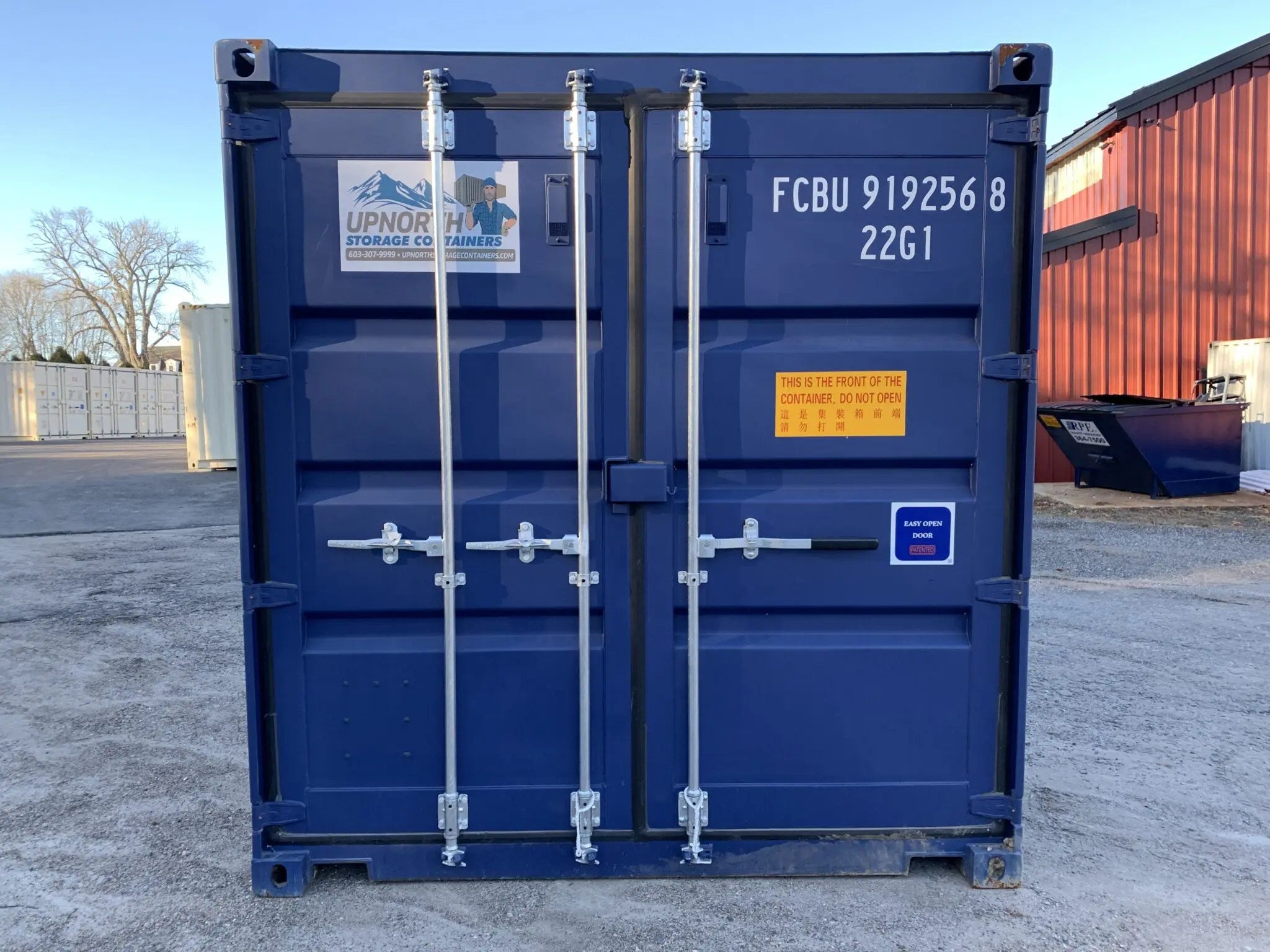 10ft Storage Container with Lock Box