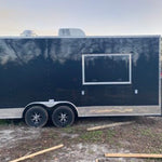 2024 Black 8.5×20 Concession Trailer For Sale