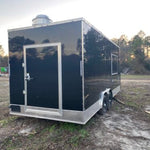 2024 Black 8.5×20 Concession Trailer For Sale