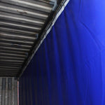 20′ Storage Container With Tarpaulin Wall