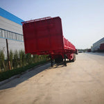 3 Axles 40 Foot Container Tray Cargo Semi Trailer with Side Cover