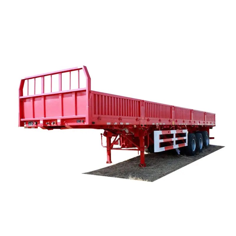 50 Ton Fence Cargo Transport Semi Trailers