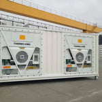 45ft High Thermo King Refrigerator Freezer Cold Room Container