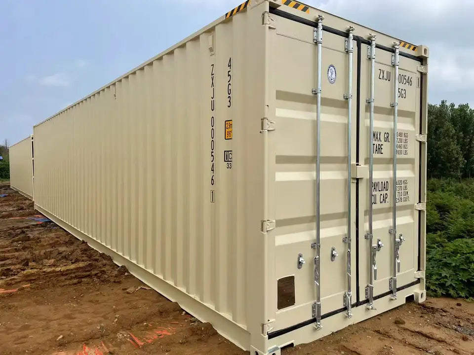 Open Side High Cube Cargo Shipping and Transit Dry Container