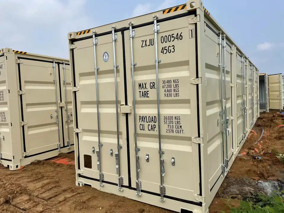 40HC OS Open Side High Cube Cargo Shipping Container with 4 Doors