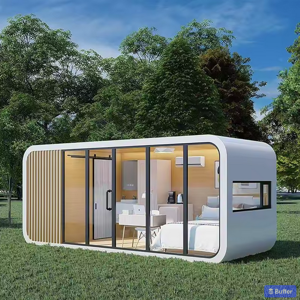 Hot Selling Luxury Apple Cabin Container House Moduler Homes Office Prefabricated House Apple Cabin