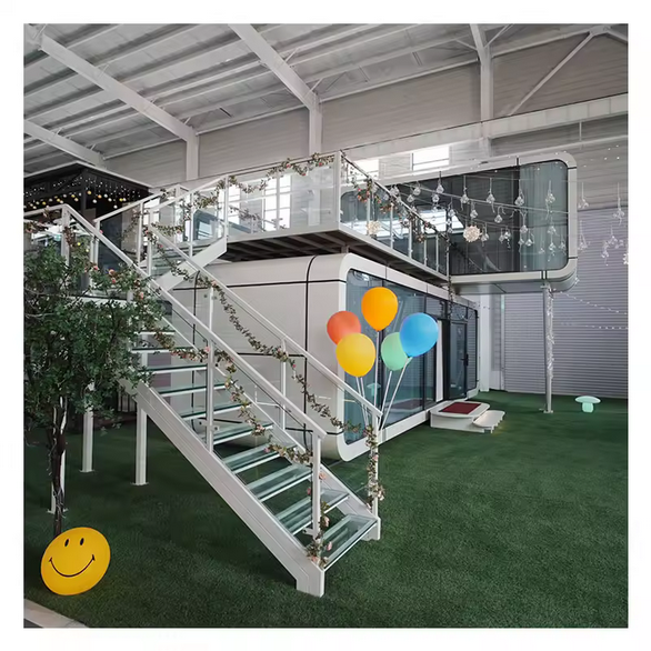 Hot Selling Luxury Apple Cabin Container House Moduler Homes Office Prefabricated House Apple Cabin