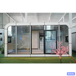 Hot Selling Luxury Apple Cabin Container House Moduler Homes Office Prefabricated House Apple Cabin