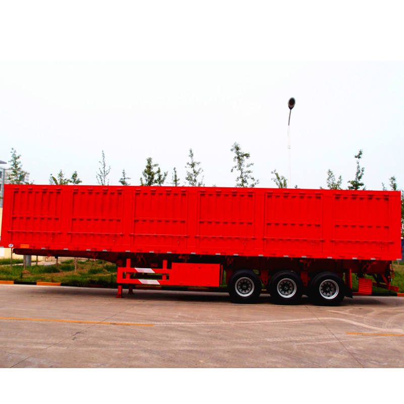 Side Wall Semi-trailer Hydraulic Dump Semi Truck Trailer