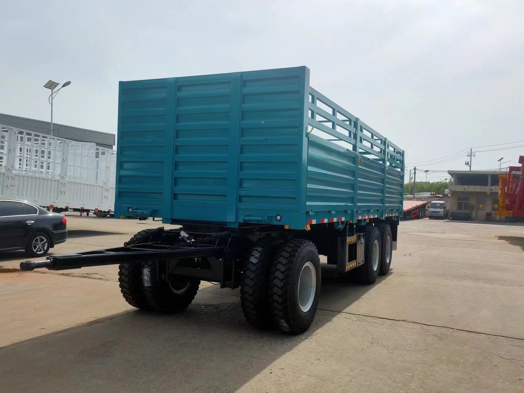 Tipper Tipping Dump Fence Full Trailer